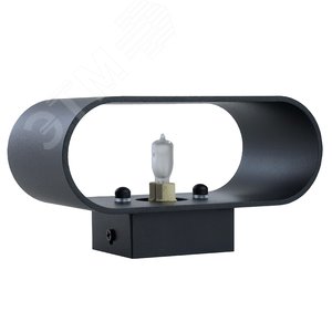 Светильник ДБО G9 без лампы черный - фото 5