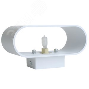 Светильник ДБО G9 без лампы белый - фото 3