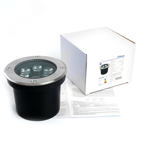 Светильник светодиодный тротуарный ДВУ-6w 12-24в 3000К IP67 - фото 7