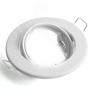 Светильник ИВО-50w G5.3 поворотный белый матовый DL11 48465 FERON - 3