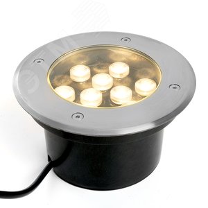 Светильник светодиодный тротуарный ДВУ-10w 12в 3000К IP67 - фото 4
