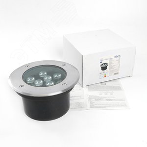 Светильник светодиодный тротуарный ДВУ-10w 12в 3000К IP67 - фото 7