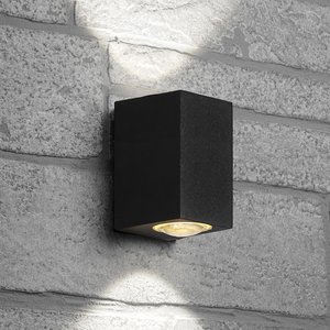 Светильник светодиодный уличный ДБУ-2х5w вверх/вниз 4000К IP54 черный - фото 5