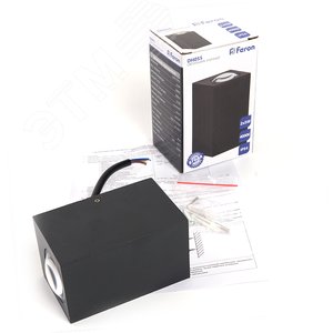 Светильник светодиодный уличный ДБУ-2х5w вверх/вниз 4000К IP54 черный - фото 6