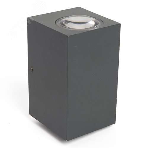 Светильник светодиодный уличный ДБУ-2х5w вверх/вниз 4000K IP54 серый - фото 1