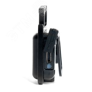 Фонарь светодиодный универсальный аккумуляторный USB type-C с магнитом пластик/алюминий - фото 4