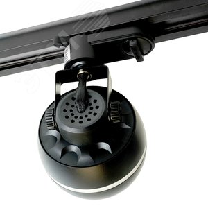 Светильник трековый на шинопровод ДПО GX53 без лампы черный - фото 5