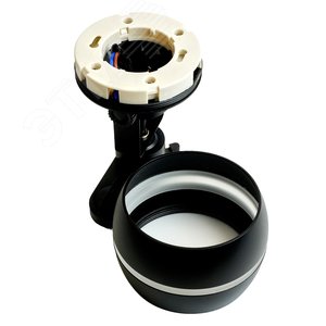 Светильник трековый на шинопровод ДПО GX53 без лампы черный - фото 8