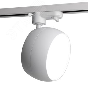 Светильник трековый на шинопровод ДПО GX70 без лампы IP40 белый - фото 8