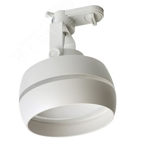 Светильник трековый на шинопровод ДПО GX70 без лампы белый - фото 10