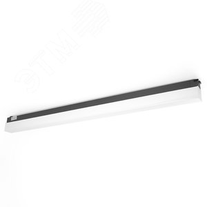 Светильник светодиодный трековый на шинопровод ДПО-40w 4000К черный - фото 1