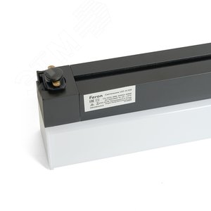 Светильник светодиодный трековый на шинопровод ДПО-60w 4000К черный - фото 8