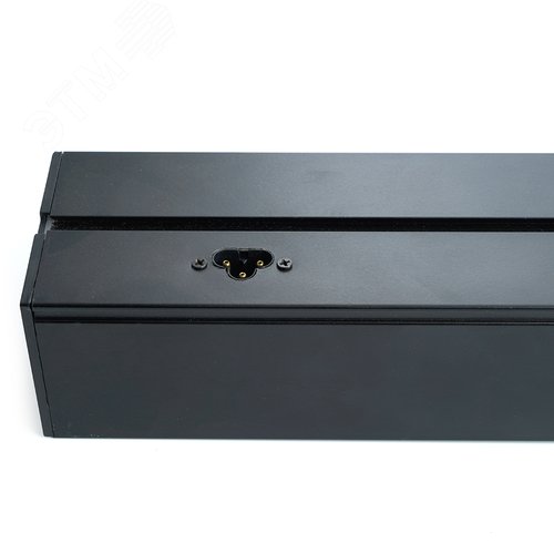 Светильник светодиодный ДПО-36вт 6500К 4320Лм линейный рассеиватель матовый в алюминиевом корпусе черный - фото 5