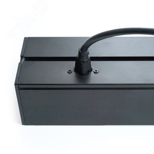 Светильник светодиодный ДПО-36вт 6500К 4320Лм линейный рассеиватель матовый в алюминиевом корпусе черный - фото 6