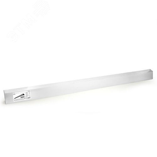 Светильник светодиодный ДПО-36вт 6500К 4320Лм линейный рассеиватель матовый в алюминиевом корпусе черный - фото 9