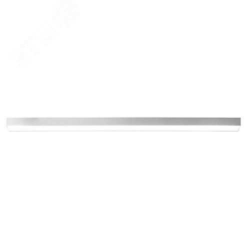 Светильник светодиодный ДПО-72вт 6500К 8640Лм линейный рассеиватель матовый в алюминиевом корпусе белый - фото 4