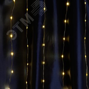 Гирлянда Занавес Водопад LED 2700К 3х3 м IP44 - фото 1