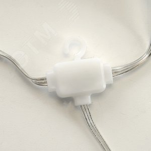 Гирлянда Занавес Водопад LED синий 3х3 м IP44 - фото 4