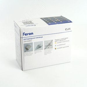 Гирлянда Занавес Звездочки LED 5000К 2x1 м - фото 8