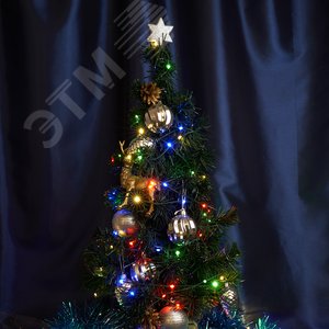 Гирлянда линейная Нить LED мультиколор 20 м с контроллером - фото 1