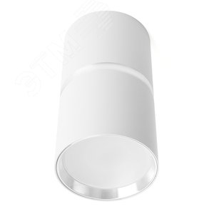 Изображение товара Светильник ДПО GU10 без лампы белый хром (шт)