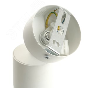 Светильник ДБО GU10 без лампы наклонный белый хром - фото 8