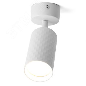 Светильник ДБО GU10 без лампы наклонный белый ML1871 48652 FERON - 2