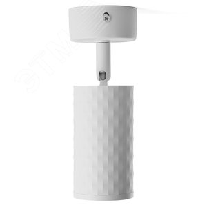 Светильник ДБО GU10 без лампы наклонный белый - фото 4