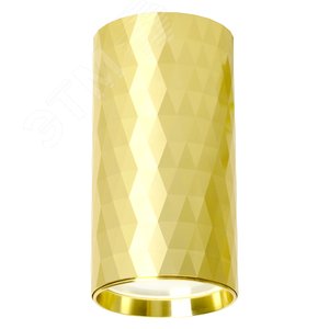 Светильник ДПО GU10 без лампы золото - фото 1