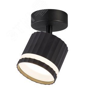 Светильник ДБО GX53 без лампы наклонный черный - фото 4