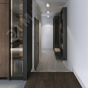 Светильник ДБО GX53 без лампы наклонный черный - фото 6