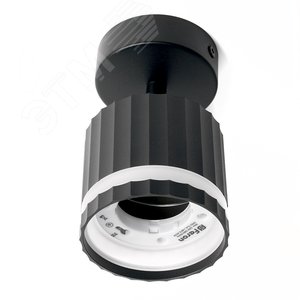 Светильник ДБО GX53 без лампы наклонный черный HL3691 48682 FERON - 11