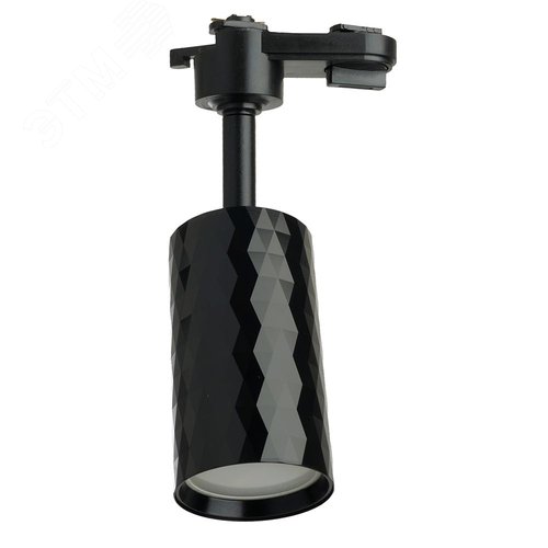 Светильник трековый на шинопровод ДПО GU10 без лампы черный - фото 2