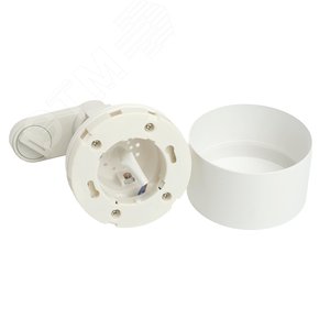 Светильник трековый на шинопровод ДПО GX53 без лампы IP40 белый - фото 2