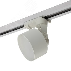 Светильник трековый на шинопровод ДПО GX53 без лампы IP40 белый - фото 6