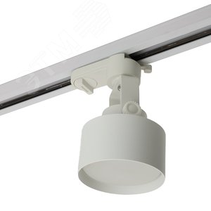 Светильник трековый на шинопровод ДПО GX53 без лампы IP40 белый - фото 8