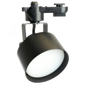 Светильник трековый на шинопровод ДПО GX53 без лампы IP40 черный - фото 1