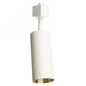 Светильник трековый на шинопровод ДПО GU10 без лампы IP40 белый,золото - фото 8