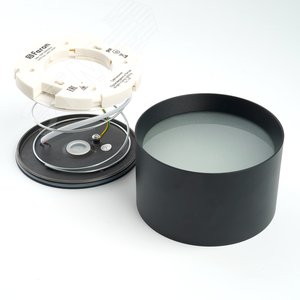 Светильник ДПО-25w GX70 без лампы IP44 черный - фото 4