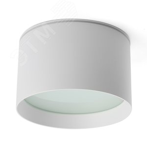 Светильник ДПО GX70 без лампы IP44 белый - фото 1