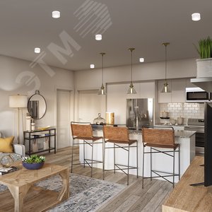 Светильник ДПО GX53 без лампы белый - фото 5