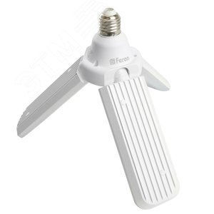 Лампа светодиодная LED 50вт Е27 дневной 3 лепестка трансформер - фото 4