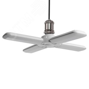 Лампа светодиодная LED 70вт Е27 белый 4 лепестка трансформер - фото 6