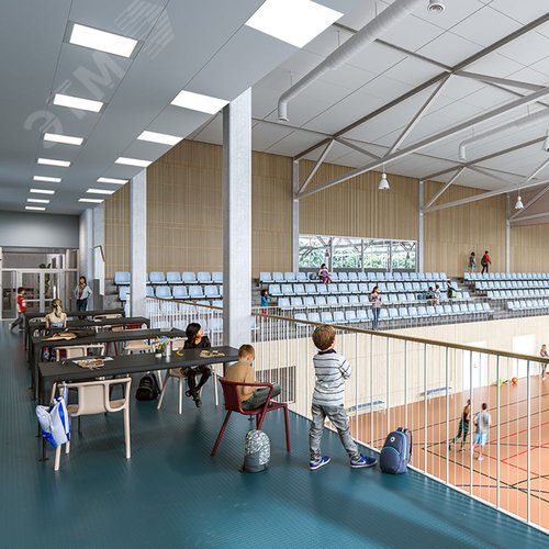 Светильник светодиодный ДВО-36w 595х595х40 5000K 3600Лм матовый IP40 MASTER - фото 2