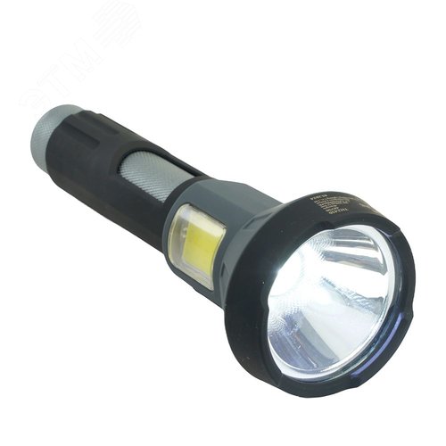 Фонарь светодиодный аккумуляторный USB ZOOM алюминий - фото 2