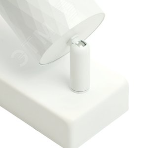 Светильник ДБО GU10 без лампы наклонный с выключателем белый - фото 5