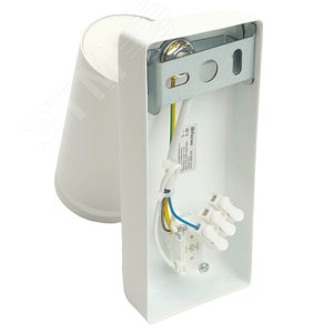 Светильник ДБО GU10 без лампы наклонный с выключателем белый - фото 8