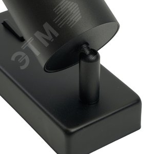 Светильник ДБО GU10 без лампы наклонный с выключателем черный - фото 11