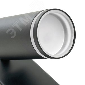 Светильник ДБО GU10 без лампы наклонный с выключателем черный - фото 6