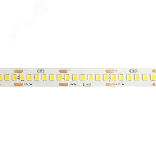 Лента светодиодная 22Вт/м 24В 3000К IP20 240LED/м LS503 - фото 2